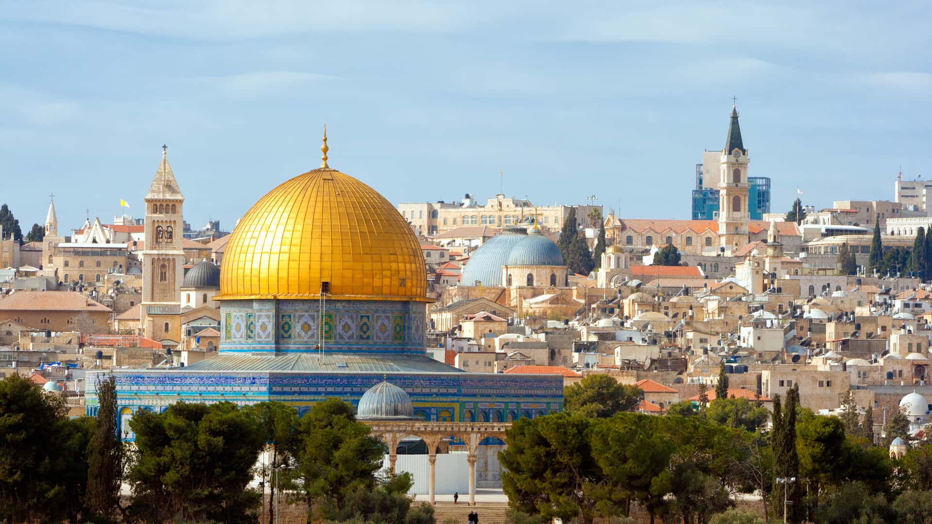 Dome of the temple of Israel that means the international deals in this country